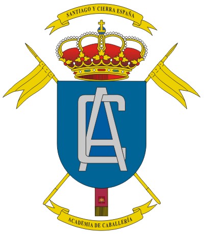 Escudo de la Academia de Caballería