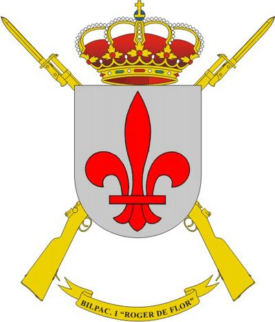 Escudo de la Bandera de Infantería Paracaidista 'Roger de Flor' I/4