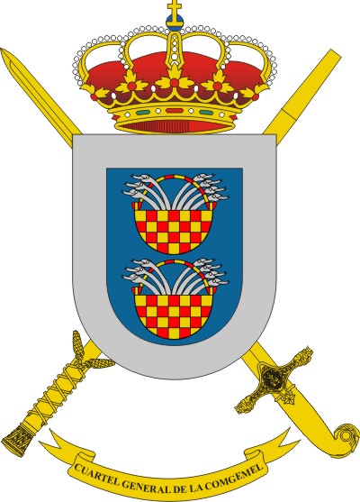 Escudo del Cuartel General de la Comandancia General de Melilla