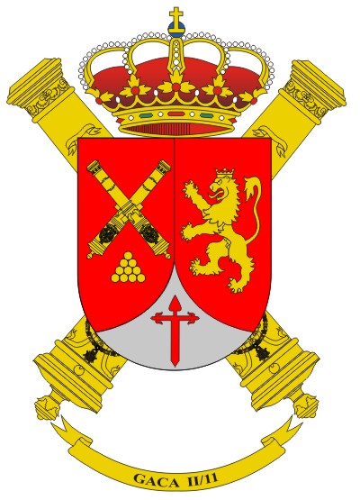 Escudo del Grupo de Artillería de Campaña II/11