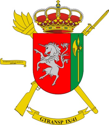Escudo del Grupo de Transporte IX/41