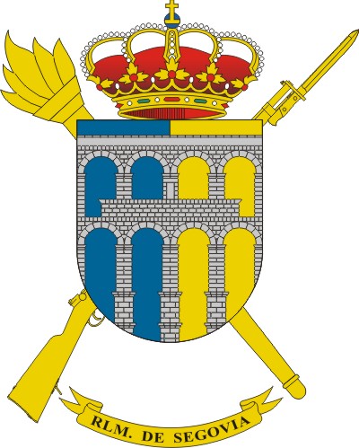 Escudo de la Residencia Logística Militar de Segovia