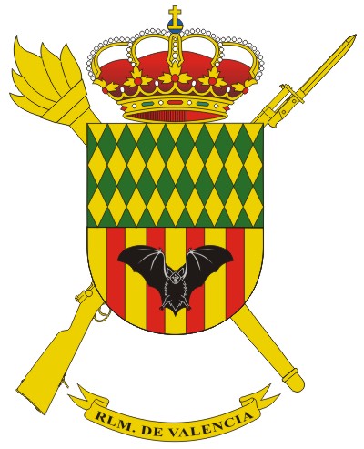 Escudo de la Residencia Logística Militar de Valencia Escudo de la Residencia Logística Militar de Valencia