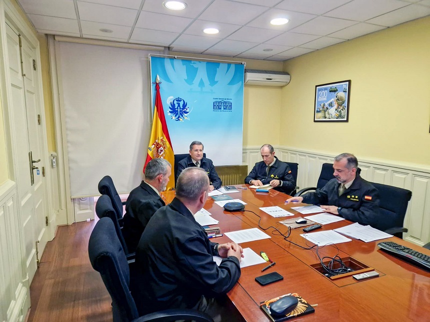 El JEME ha participado en la segunda videoconferencia del XXXV ciclo de la Conferencia de Ejércitos Americanos