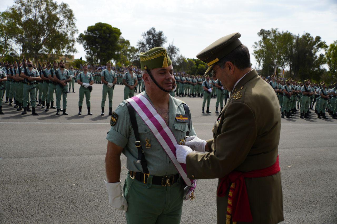 El JEME, preside en Viator (Almería), los actos que conmemoran el 104º Aniversario de fundación de La Legión.