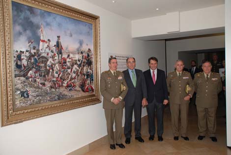 El JEME asiste al acto de donación al Museo de Ejército de un cuadro sobre Bernardo de Gálvez