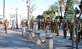 Parada militar Plaza de África.