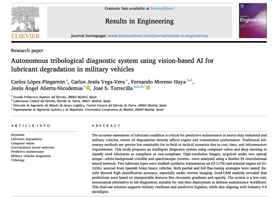 vista de la página web