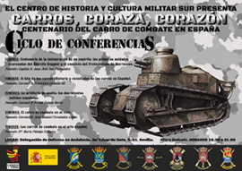 Ciclo de conferencias: Centenario de carros de combate en el ET