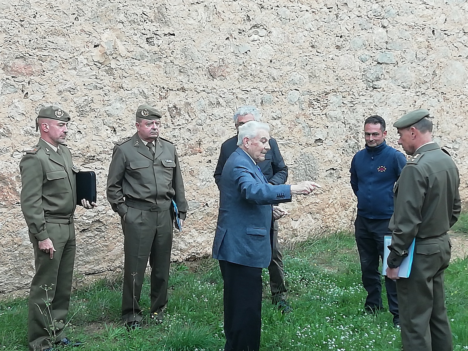 Visita de inspección del General Director del IHCM al Consorcio Castillo de San Fernando de Figueres