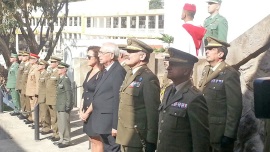 Acto homenaje a los que dieron su vida por España