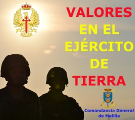 Valores en el Ejército de Tierra.