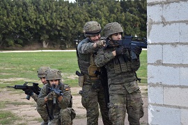 La 3ª Compañía del Tabor “Alhucemas” I/52 realiza un ejercicio operativo