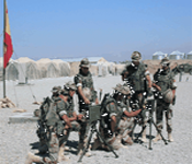 Soldados en Afganistan