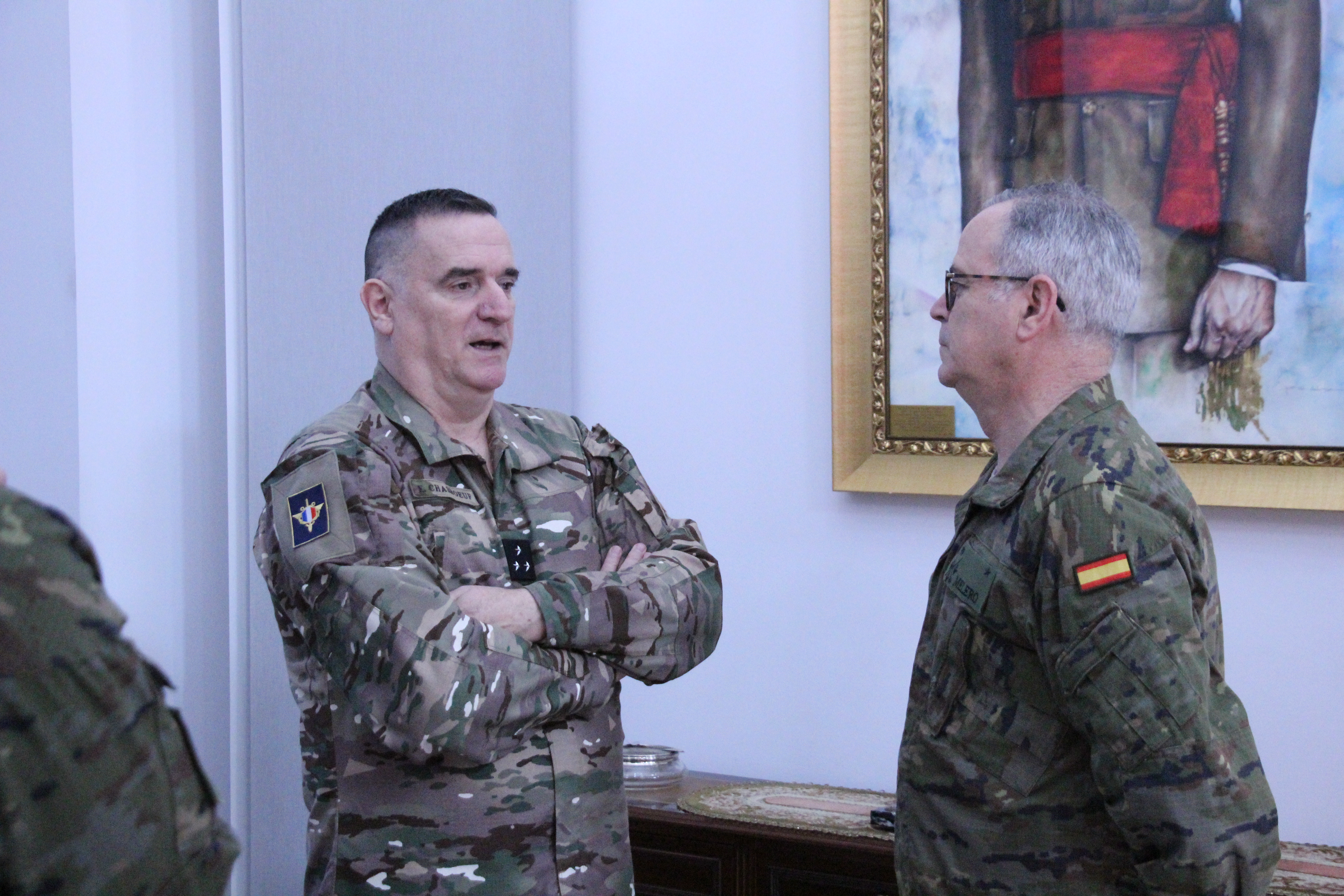 Saludo del TG GEFUTER, Gral. Melero Claudio.