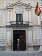 Fachada Principal del Palacio Real