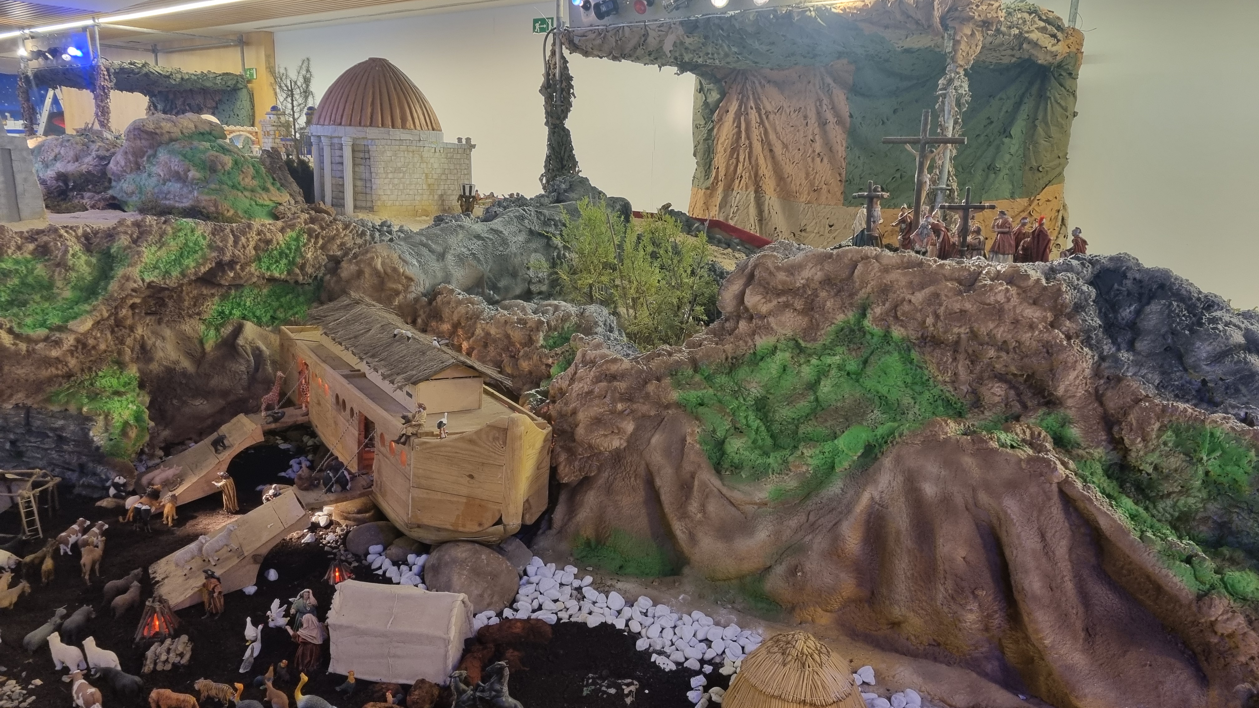 Montaje del belen 2025