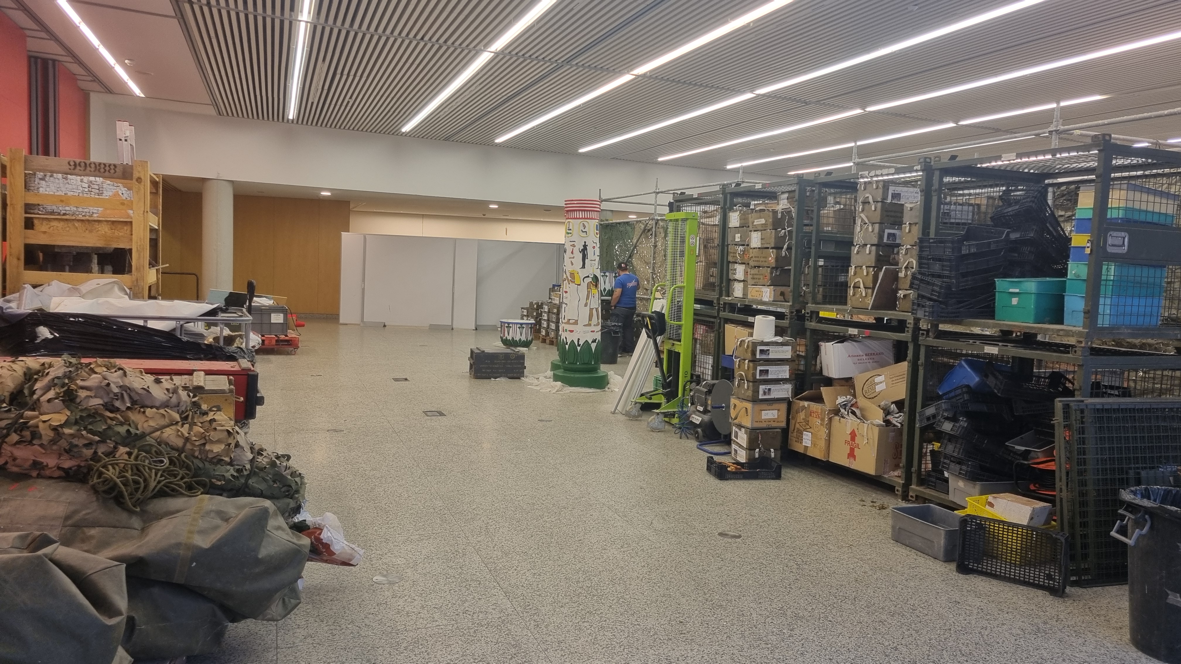 Montaje del belen 2025