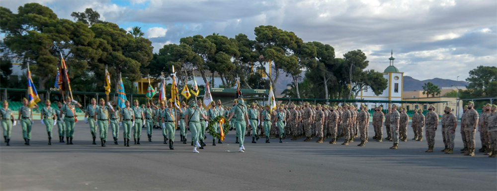 La Brigada de la Legión despide al contingente que participará en la misión de Irak