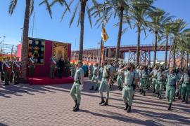 Desfile de la Fuerza en formación
