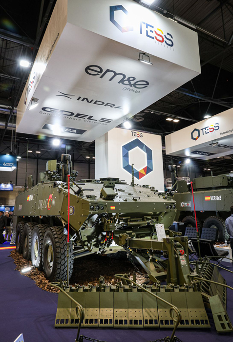 El JEME visita la Feria Internacional de Defensa y Seguridad