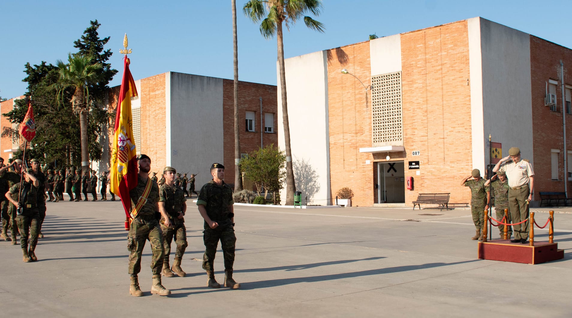 El JEME visita el Centro de Formación de Tropa nº 2