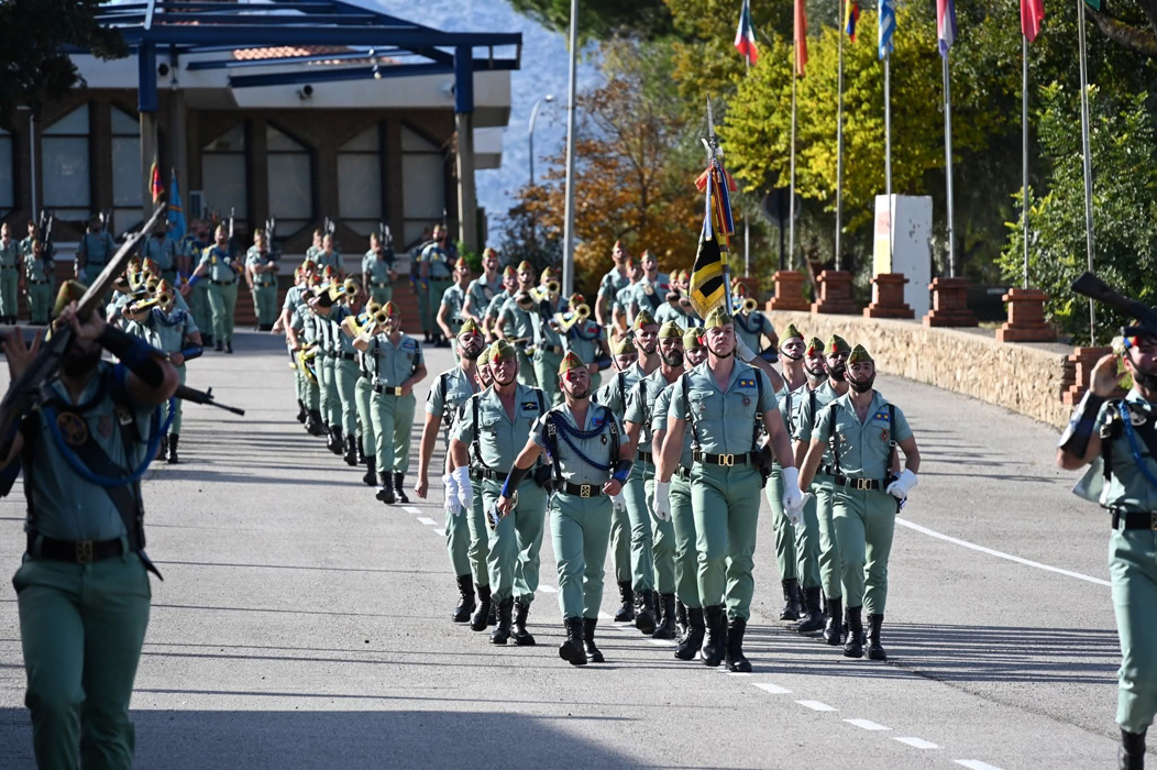 Momento del desfile en la BRILEG