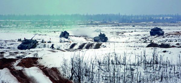 Ejercicio Táctico en el frío