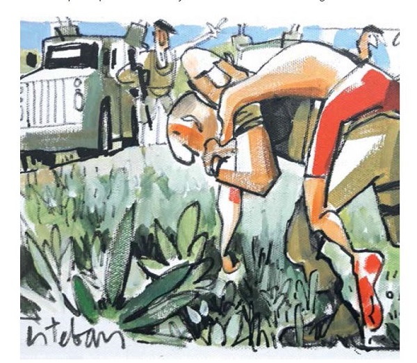 El comandante tuvo que ser evacuado