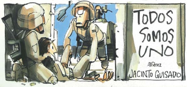 La situación de los compañeros salvadoreños era muy comprometida