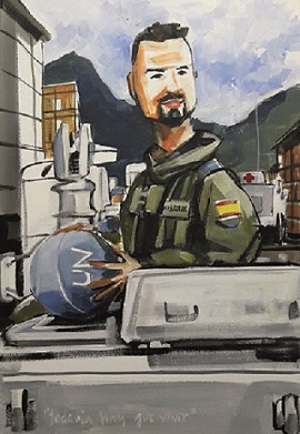 Cruzando el Puente Tito