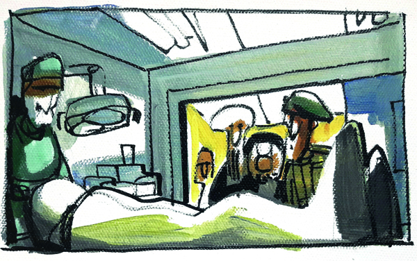 Misión: recoger el cuerpo de un compañero caído