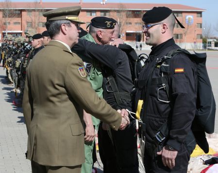 El JEME con la BRIPAC en su L aniversario