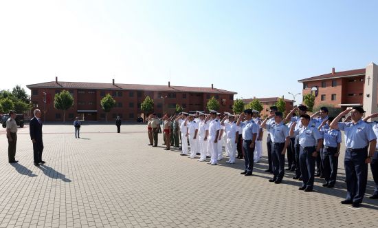 Acto con motivo del 75 aniversario del empleo de cabo 1º