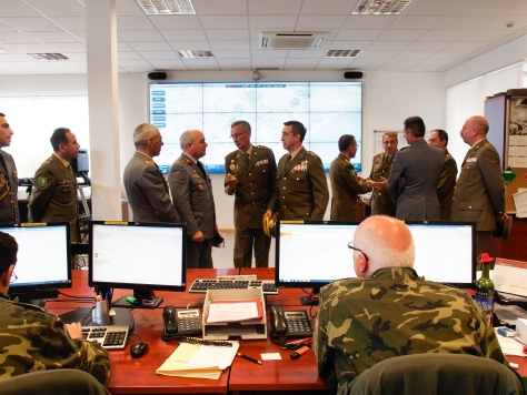 Visita del JEME portugués a España