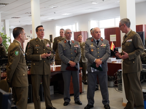 Visita del JEME portugués a España