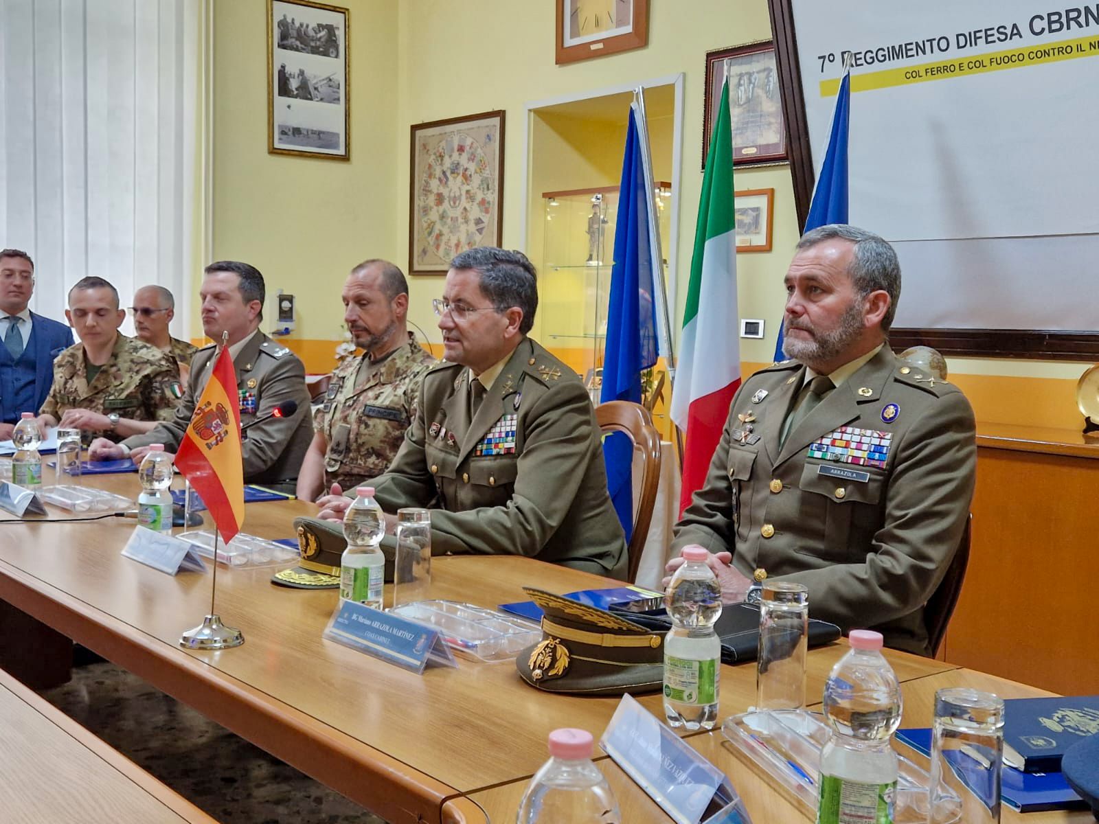 El JEME realiza una visita oficial a Italia