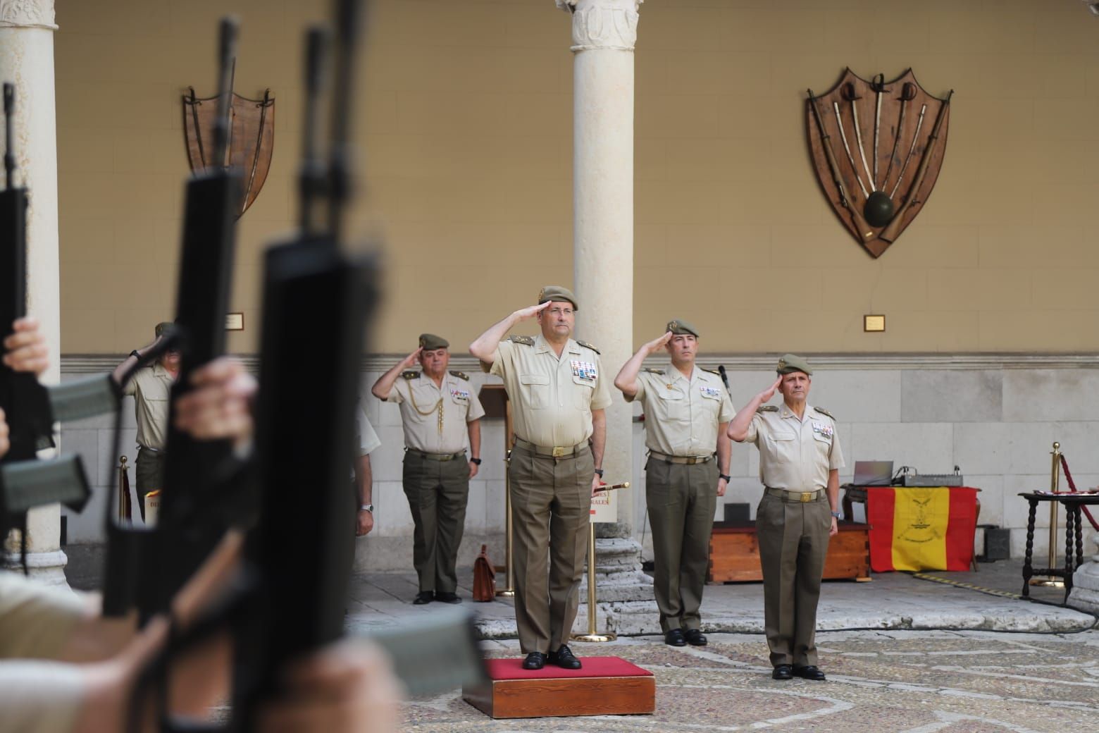 El JEME preside en el Establecimiento 'Palacio Real de Valladolid' la reunión de mandos de la Inspección General del Ejército