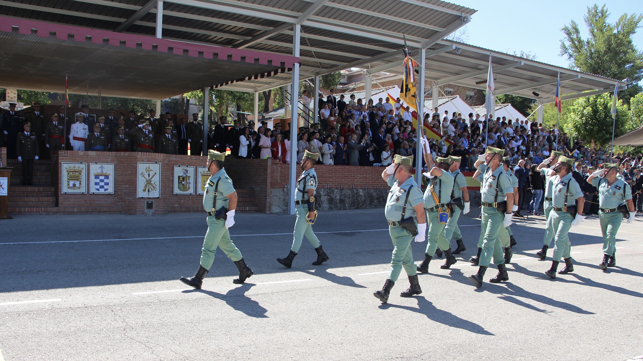 El general de Ejército Amador Enseñat y Berea ha presidido el acto de conmemoración del CIII aniversario fundacional de la Legión