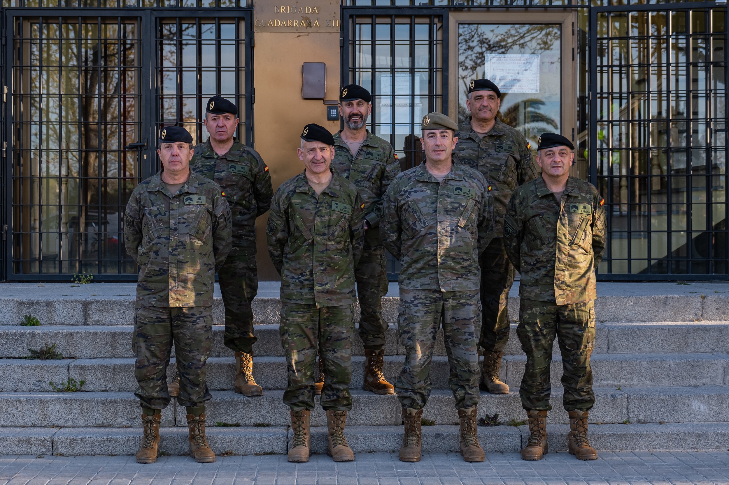 Jornada de trabajo en la Brigada Guadarrama XII