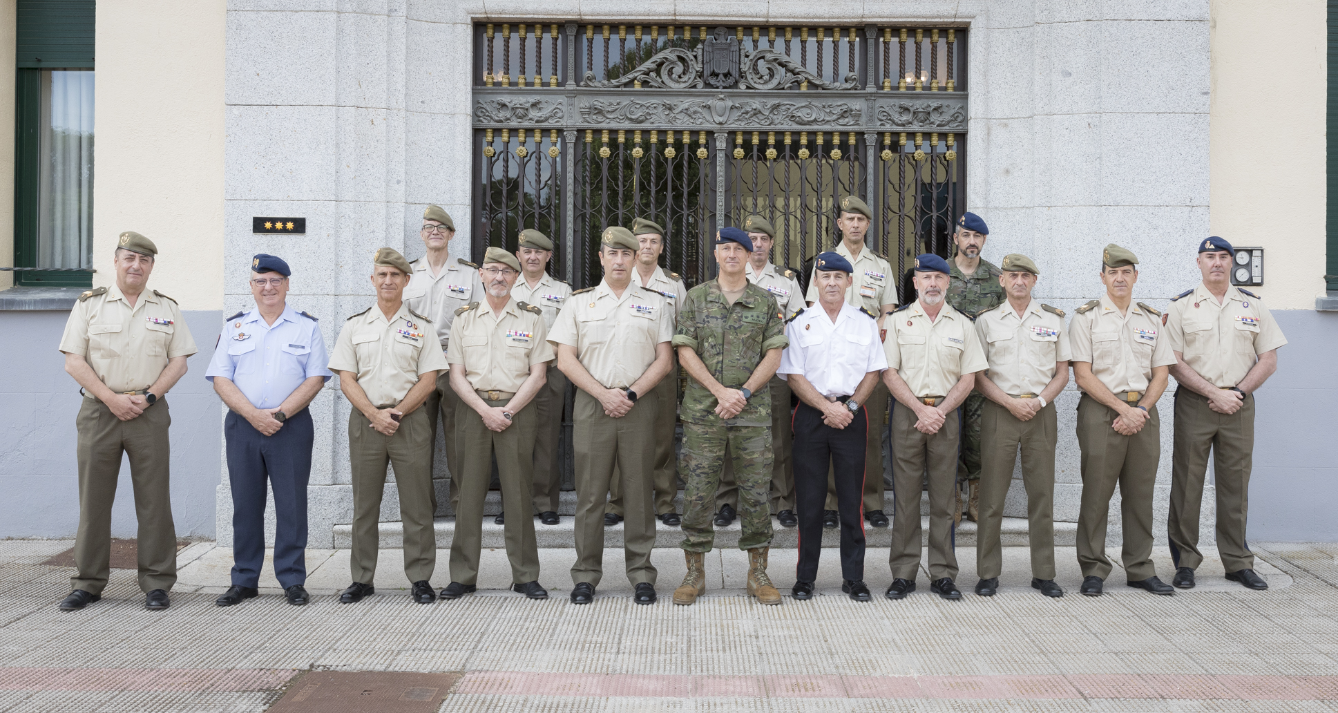 Jornada de trabajo con la Guardia Real