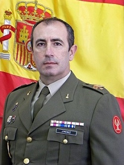 Suboficial Mayor del Ejército de Tierra Miguel Ángel Jiménez Mérida