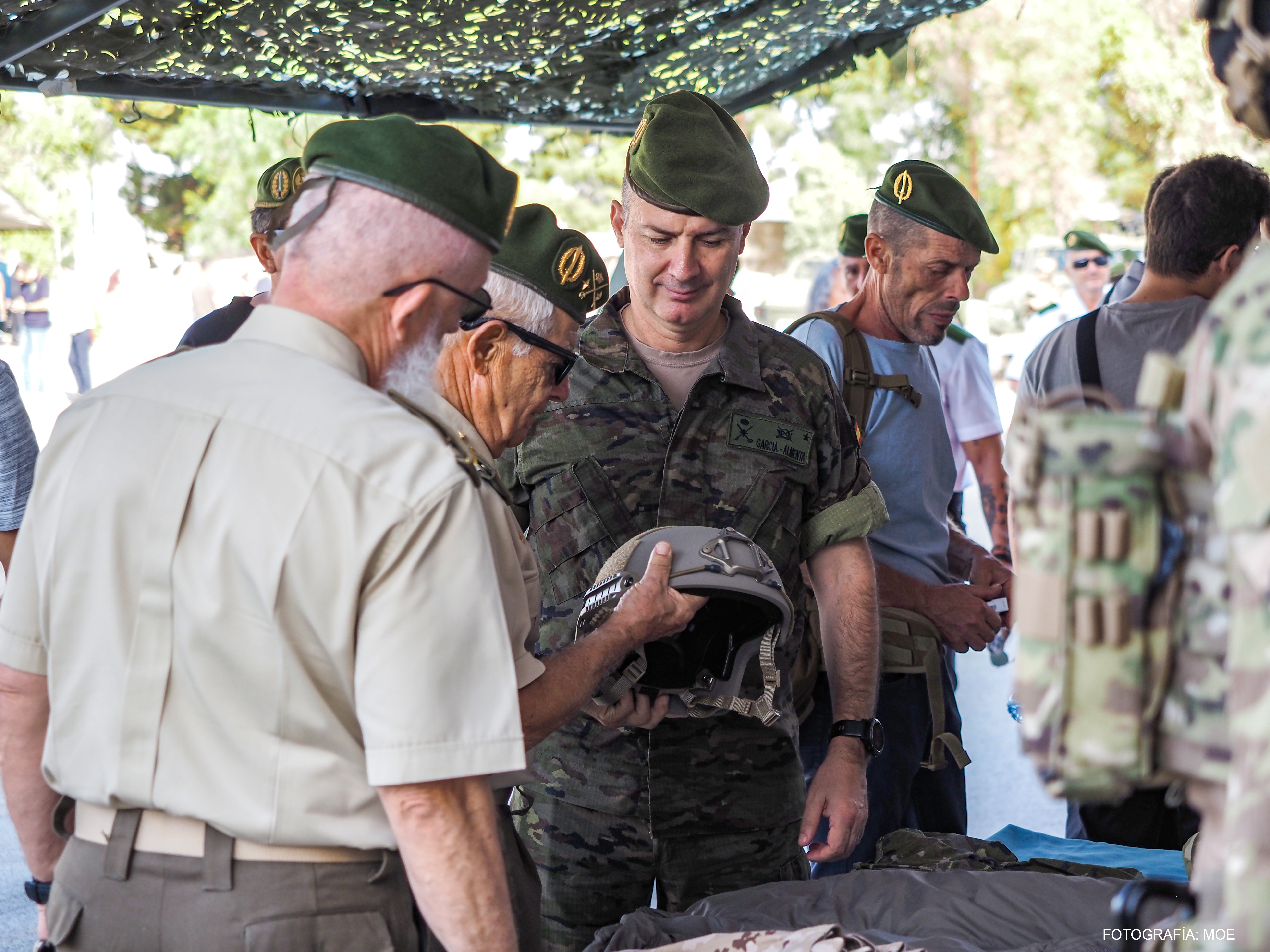 Exposición de materiales