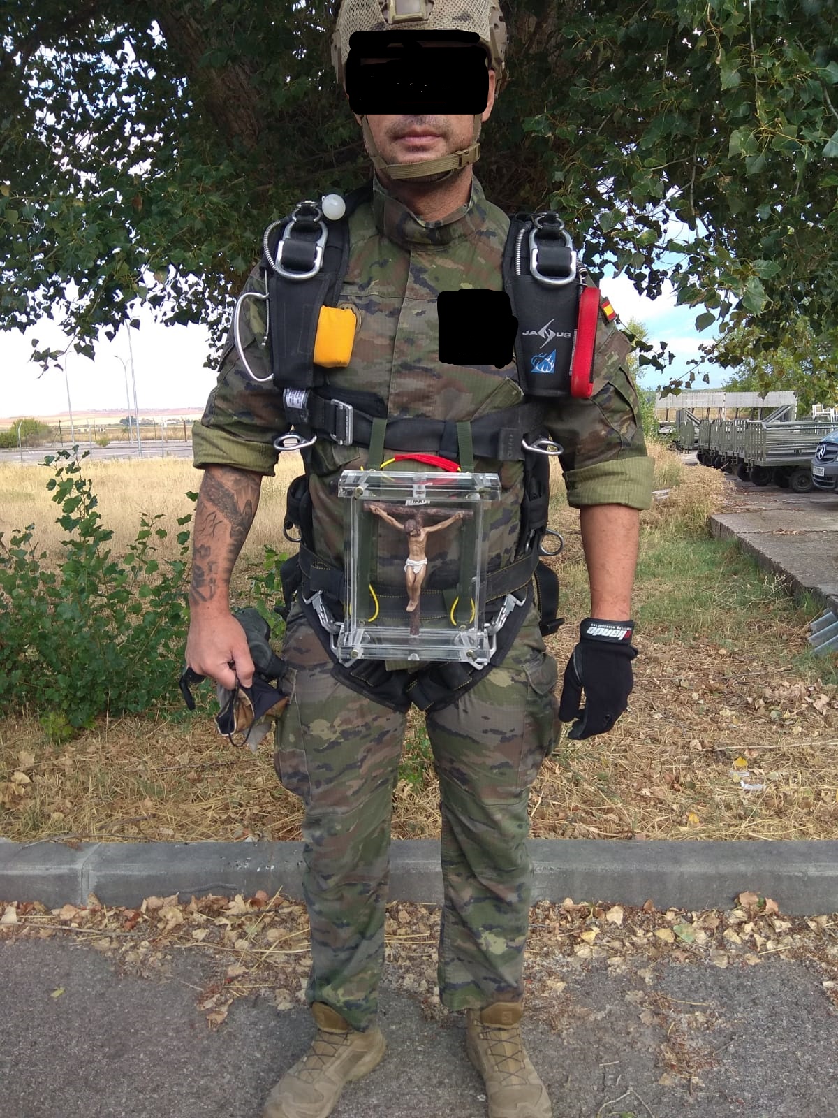 Preparativos Salto APM con Cristo Buena Muerte