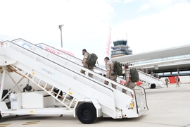 Salida del contingente EUTM MALÍ XVI hacia el país africano (BRILEG)