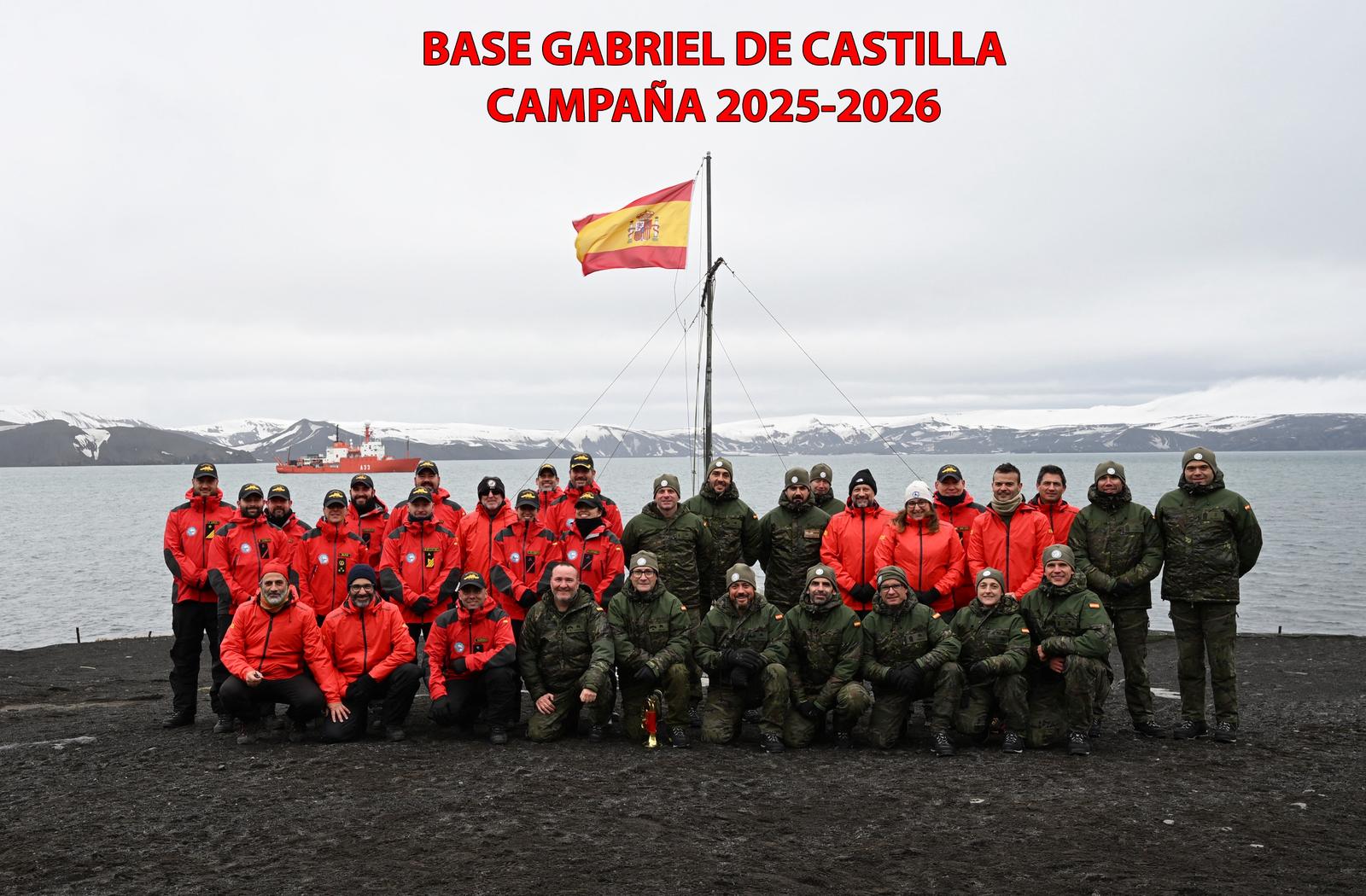 Izado de Bandera XXXIX CAET