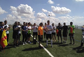 La BRI XI gana el primer torneo benéfico disputado en Puebla de Sancho Pérez. 