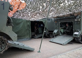 Puesto de mando de la Unidad.