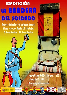 Nueva exposición instalada en Palacio de Capitanía de Badajoz. 