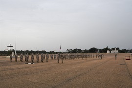 Formación reducida del contingente como medida de prevención.